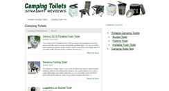 Desktop Screenshot of camping-toilets.org
